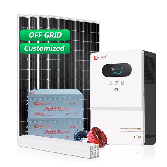 Solar System Complete Set 2kw 5kw 3kw 4kw off Grid Solar Rooftop Photovoltaic System