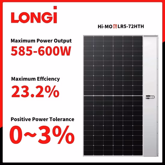 Longi Solar Panel System for Home Solar Power System 500W 550W Solar Panels Solar PV Module